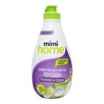 Mimi Home Средство для мытья посуды Базилик и груша 370мл. 8 / 581202 /
